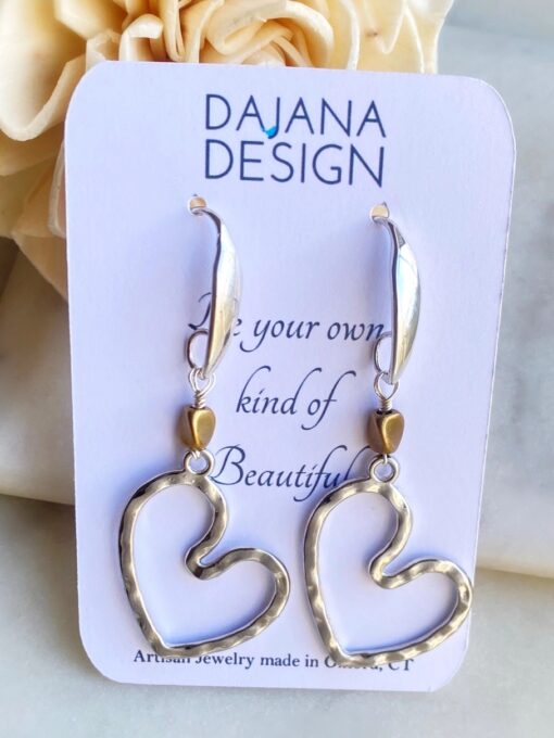 Funky Heart Earrings - Image 2